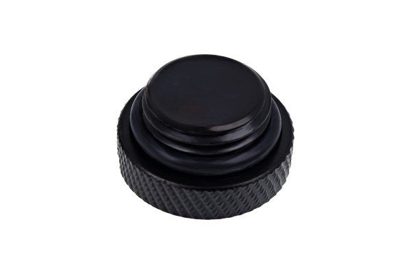 Tapon Liquida Alphacool Eiszapfen Screw Negro Rosca 1/4  / Laton  1011181