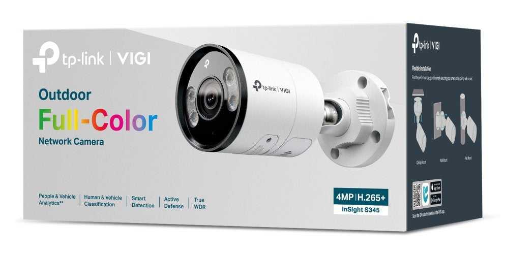 EAN 8885020628043 - TP-Link INSIGHT S345 Bala (forma) Cámara de seguridad IP Exterior 2688 x 1520 Pixeles Pared imagen 4