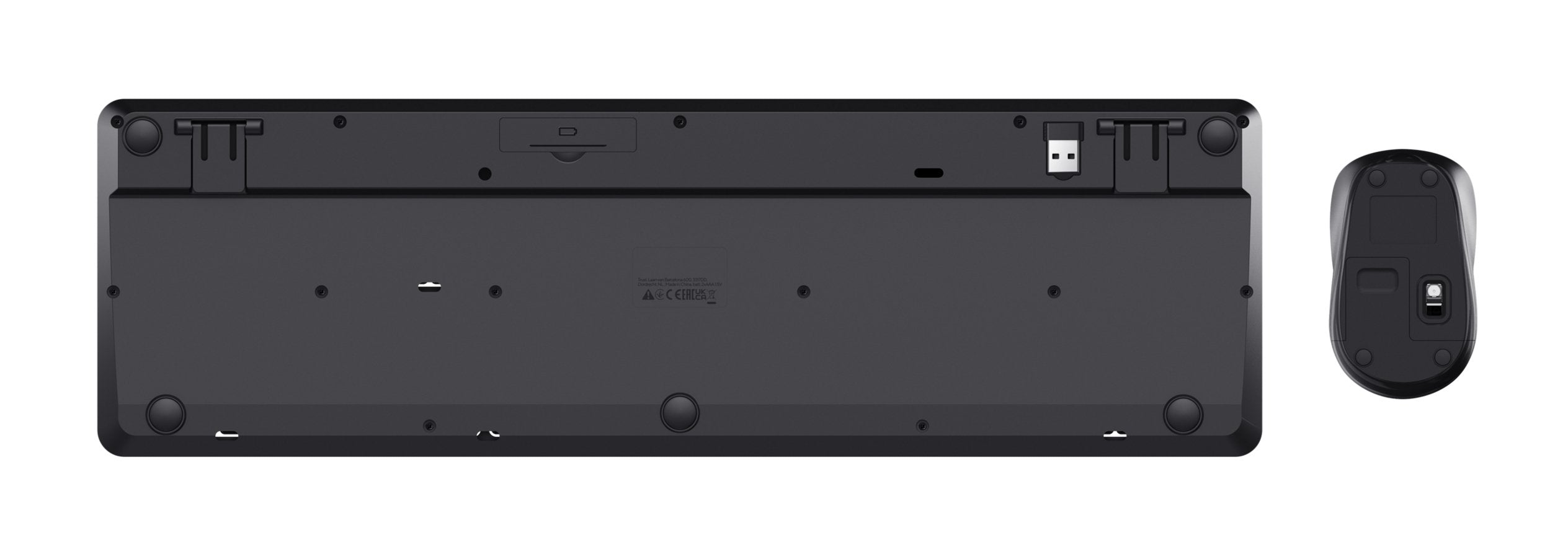 EAN 8713439253566 - Trust TKM-360 teclado Ratón incluido Oficina RF inalámbrico QWERTY Español Negro imagen 6