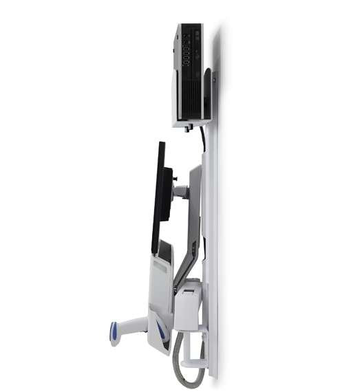 Ergotron 45-272-216, Soporte De Pared Blanco