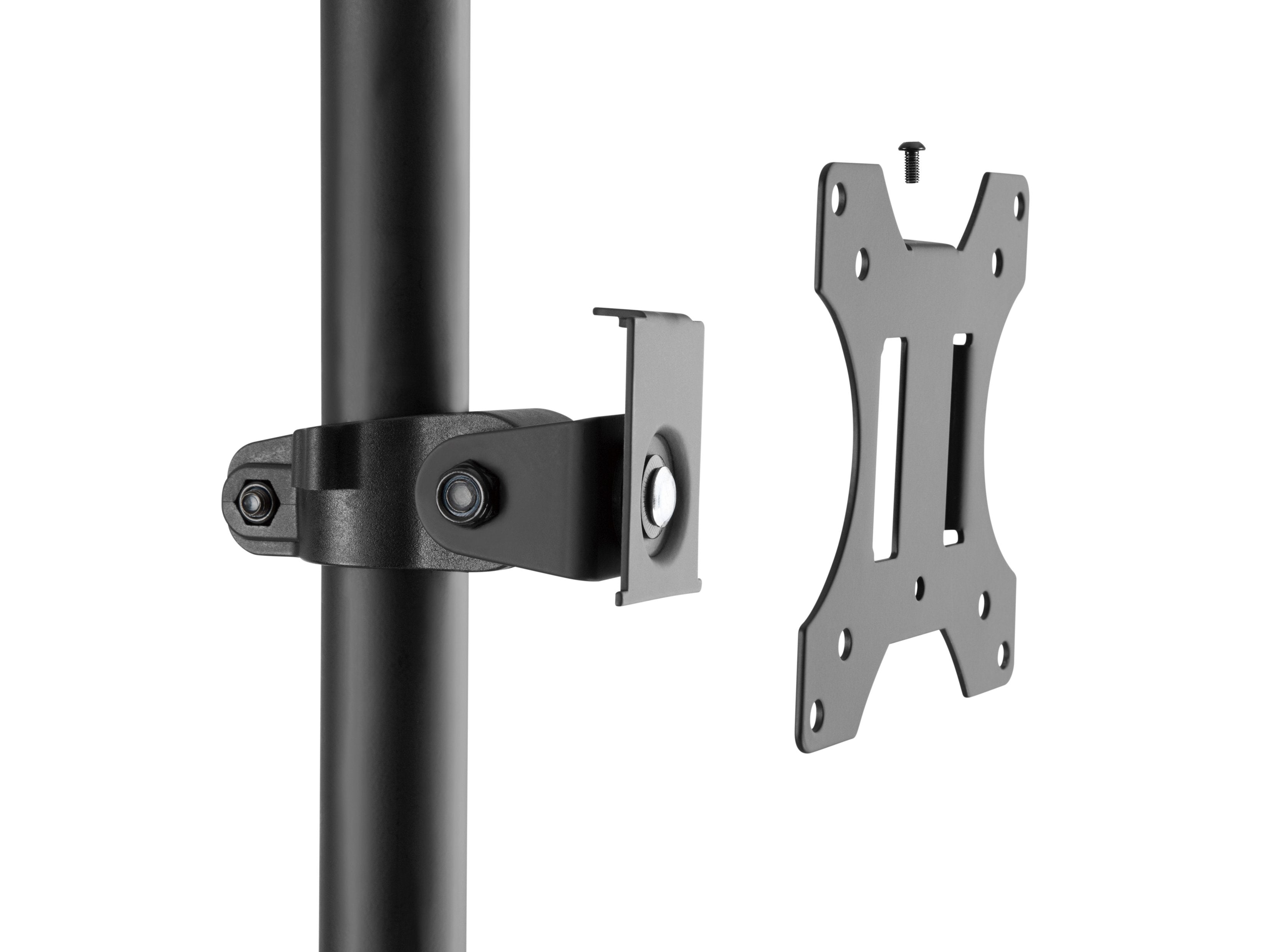 Soporte De Suelo Con Ruedas Equip 650171 Para Pantalla 17-32 Cpu Y Teclado Max. 8kg Vesa 100x100