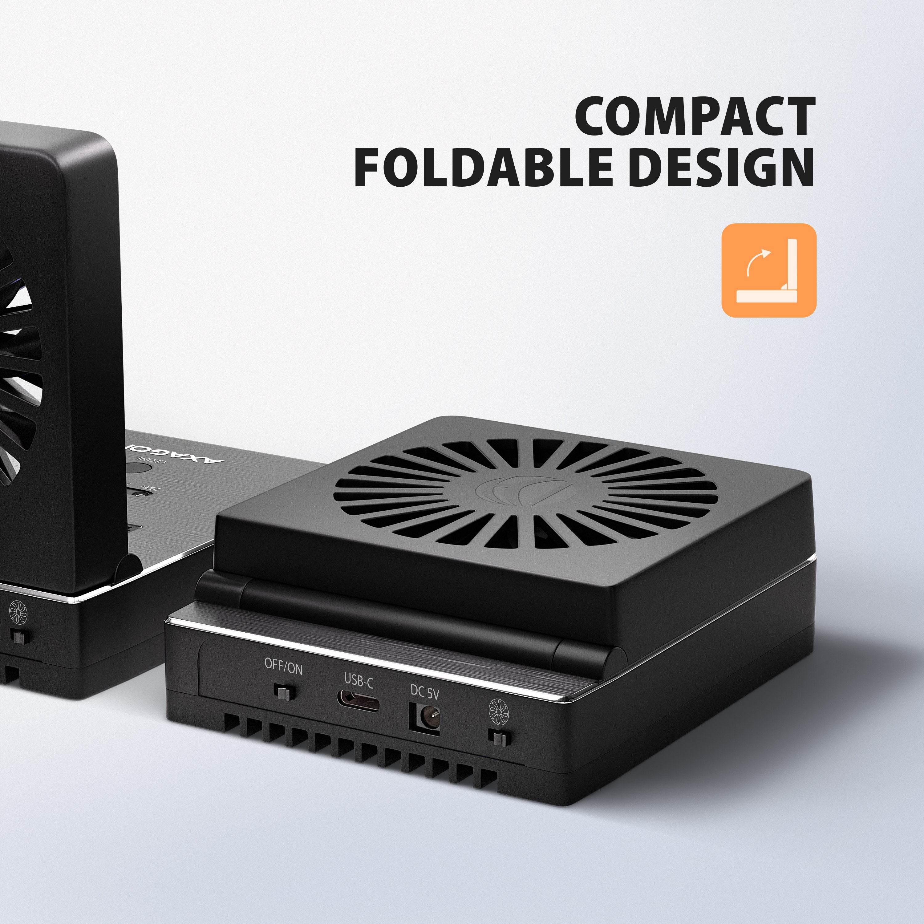 Stacja Dokujaca I Klonujaca Adsa-M2c22 Usb-C 2xnvme /Sata M.2 20gbps