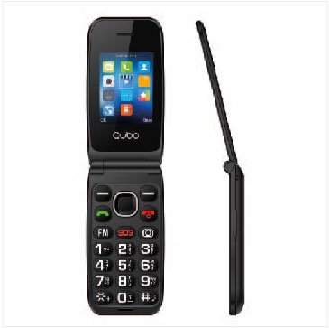 EAN 6944762700409 - Qubo NEO 2 NW 6,1 cm (2.4") Negro Teléfono con cámara imagen 1