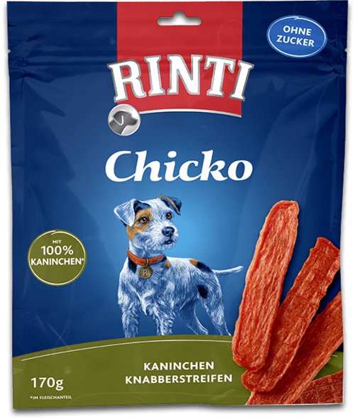 EAN 4000158913487 - RINTI 91348 premio y golosina para perro y gato Snacks Conejo 170 g imagen 1