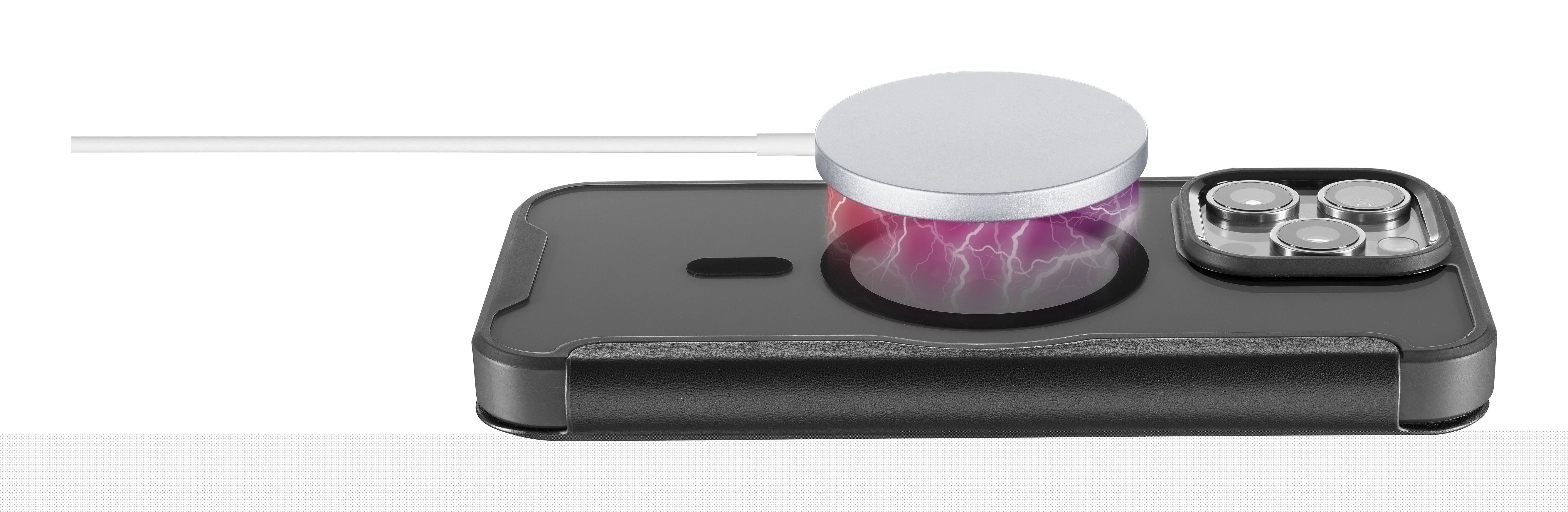 EAN 8018080483813 - Cellularline 8018080483813 funda para teléfono móvil 16 cm (6.3") Folio Negro imagen 3