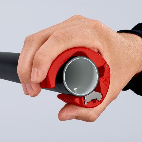 Cortatubos Bix® Para Tubos De Plástico Y Manguitos De Sellado 902210b Knipex