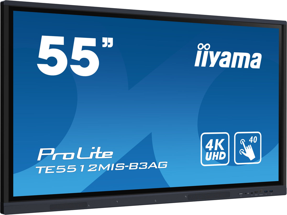 EAN 4948570123681 - iiyama TE5512MIS-B3AG pantalla de señalización Diseño de quiosco 139,7 cm (55") LCD Wifi 400 cd / m² 4K U imagen 1