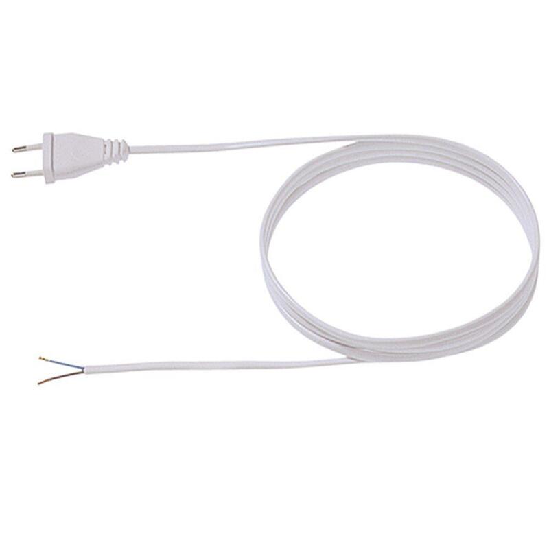 Bachmann Cable De Alimentación Con Eurostecker In Blanco, Länge 2m