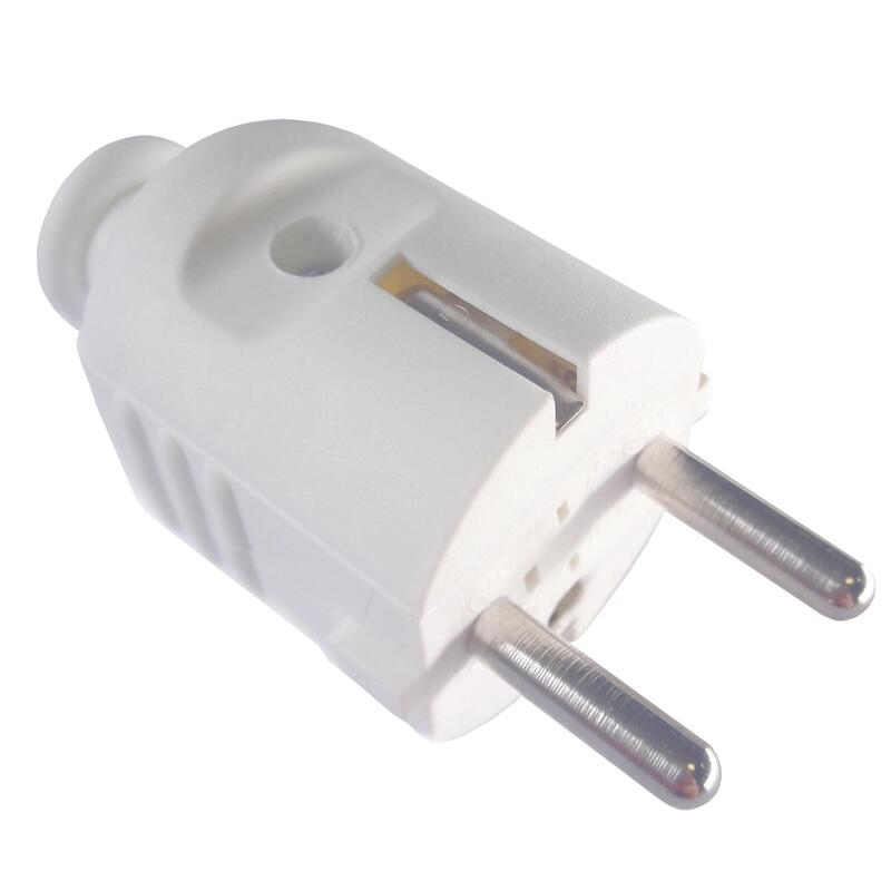 Bachmann Clavija Schuko Zentral Blanco Resistente A Roturas Montable
