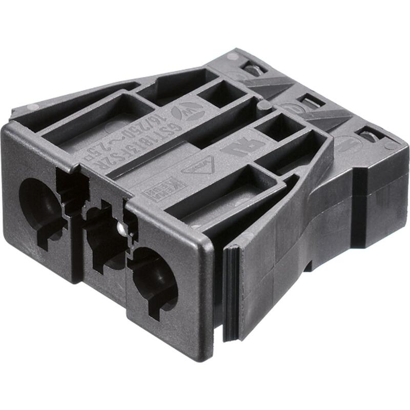 Bachmann Empotrable Conector Macho Gst18 3 Negro