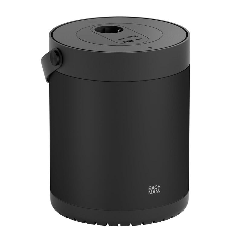 Bachmann Mov:E Power Unit 1xcee7 3 2x Charger Usb-A C, 220w, Mit Security Lock Adapter, Schwarz