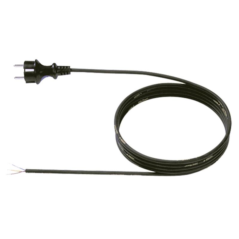 Bachmann Neopren-Zuleitung 3g1.50 5m H07rn-F 3g1.50 Schwarz 32 Aeh