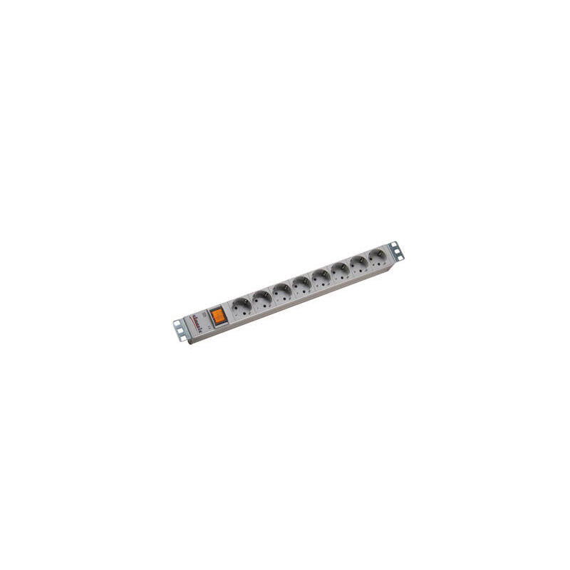 Bachmann Regleta De Enchufes De 19 Pulgadas 8 Tomas 1x Interruptor 1u (333.400)