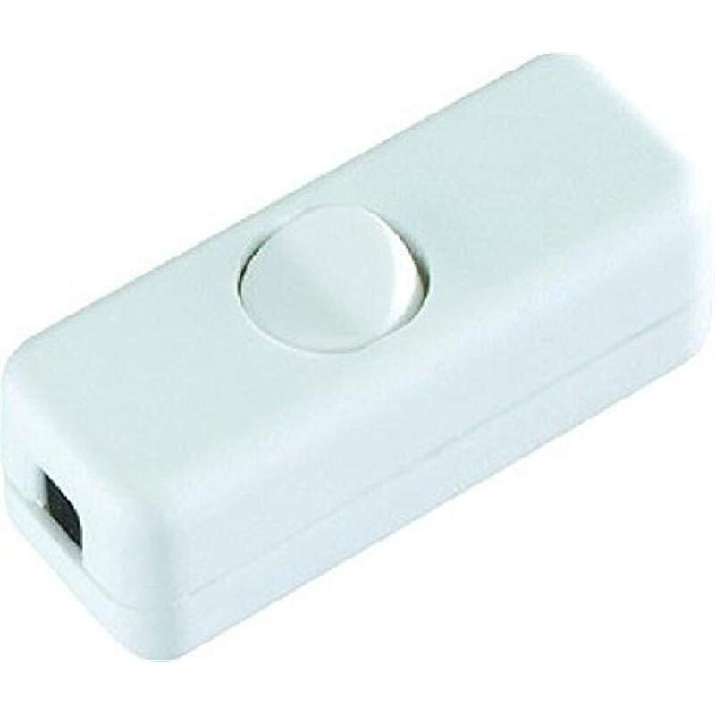 Bachmann Schnur-Zwischenschalter 8007 Interruptor De Encendido Apagado, 1polos, W W