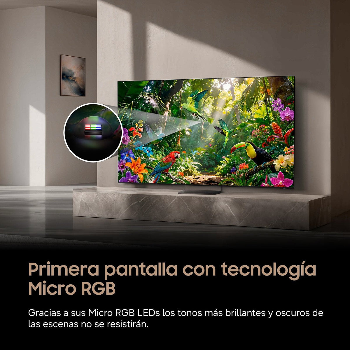Televisor Smart Tv 85" 4k Uhd Tizen R95h Samsung Negro