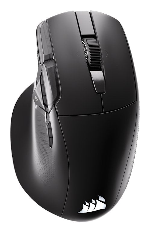 EAN 0840440490722 - Corsair NIGHTSWORD v2 ratón Juego Mano derecha RF Wireless + Bluetooth + USB Type-C Óptico 33000 DPI imagen 1