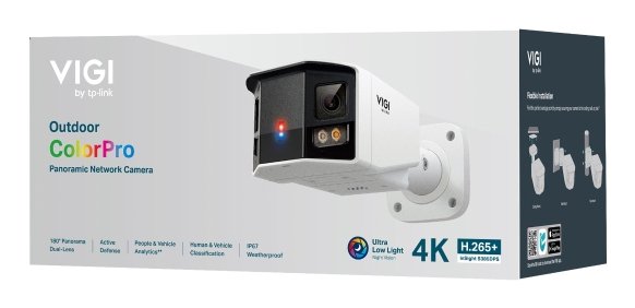 Camara  Tp-Link Insight S385dps Bala De Seguridad Ip Exterior 5456 X 1520 Pixeles Pared