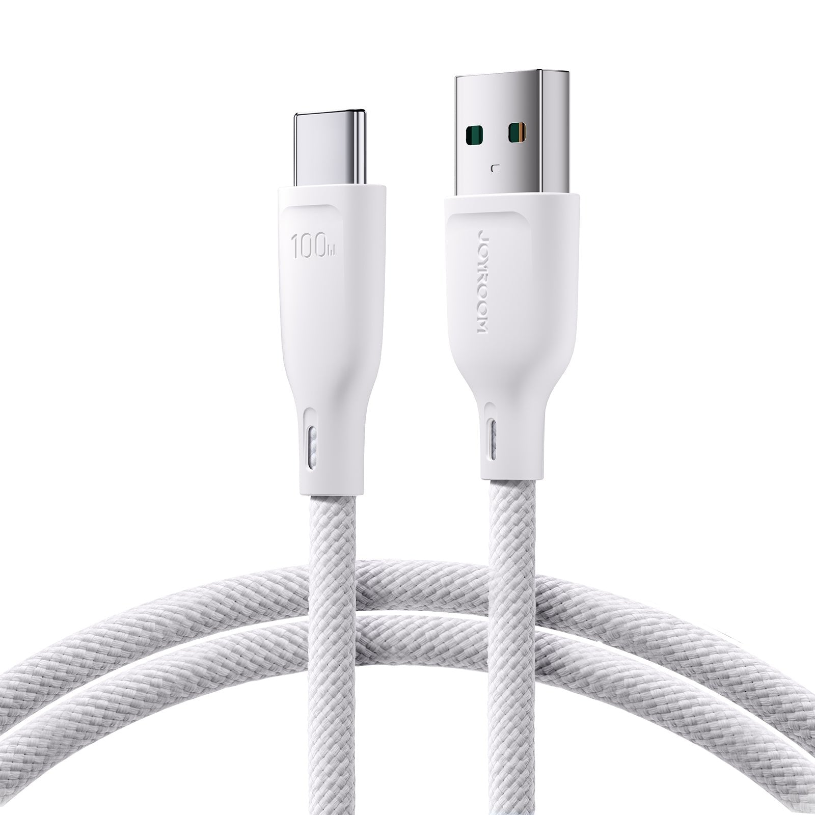EAN 6941237110435 - JOYROOM 6941237110435 cable USB 1 m USB A USB C 0,48 Gbit/s 100 W Blanco imagen 1