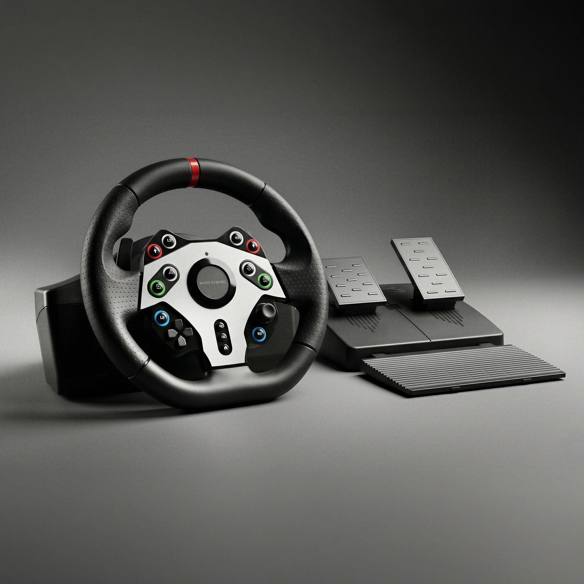 Volante Con Pedales Mars Gaming Mwh-Rsxtwo