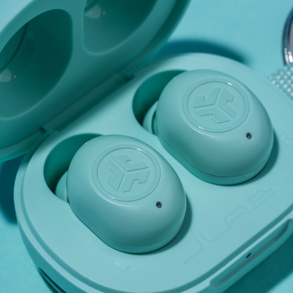 Mini Auriculares Jlab Jbuds  Inalámbrico  Bluetooth Color Menta