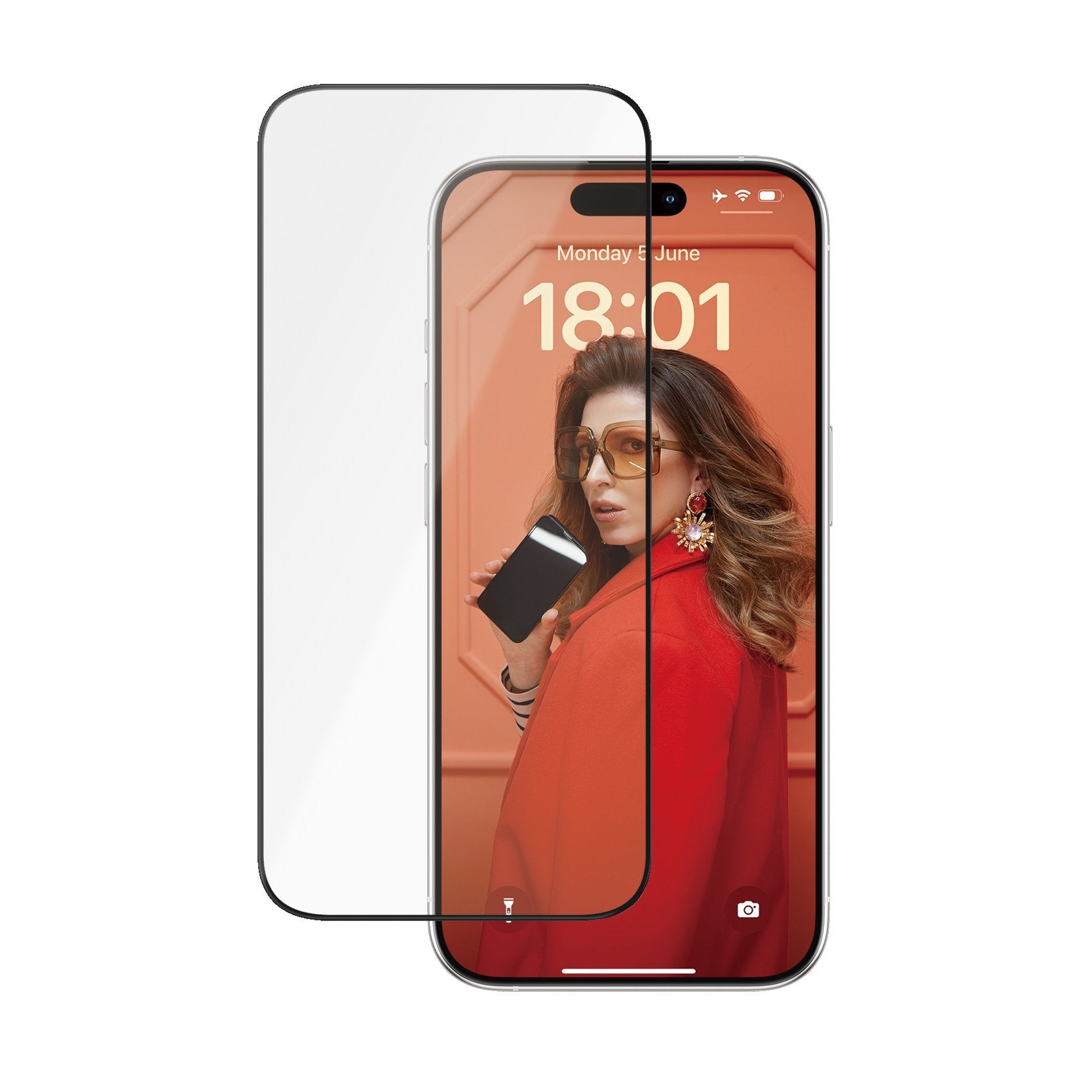 Panzerglass Ceramic Protection Para Iphone 15 Pro Ultra-Wide Fit W. Easyaligner