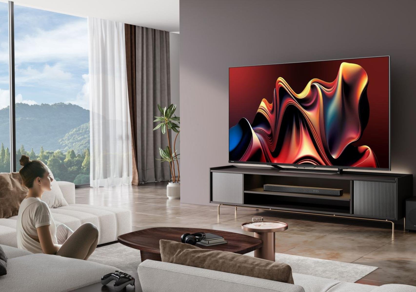 EAN 6942351404325 - Hisense 55U7NQ 139,7 cm (55") 4K Ultra HD Smart TV Wifi Gris 500 cd / m² imagen 6