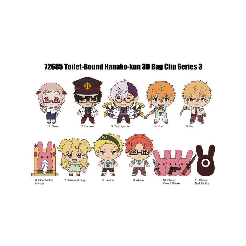 Bag Clip Toilet Bound Hanako-Kun 3d S.3(24)