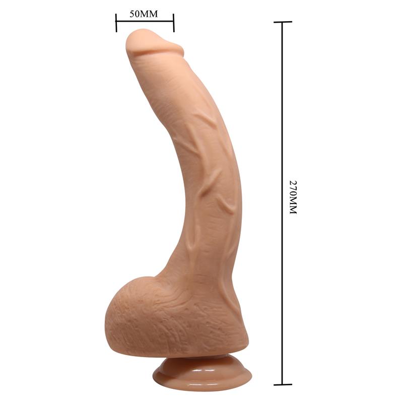 Baile Dildo Con Ventosa Y Vibración