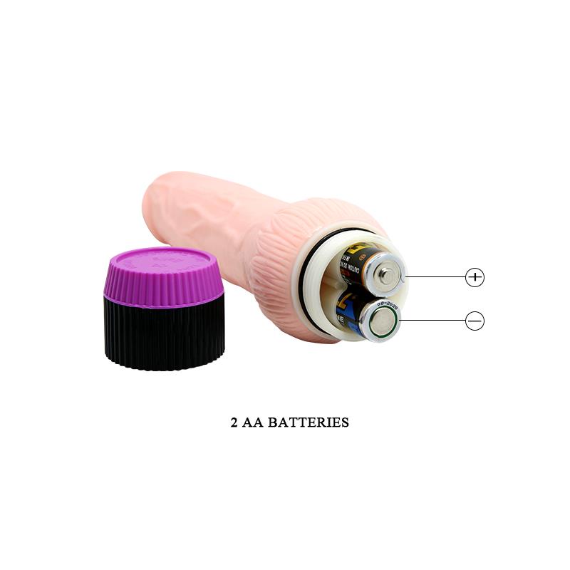 Vibrador Baile  Color Natural