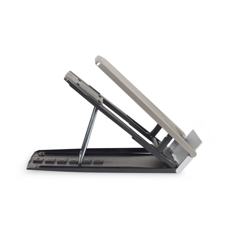 Bakker Elkhuizen Soporte Portatil Ergo-Q330 6 Niveles Alu Silver Retail