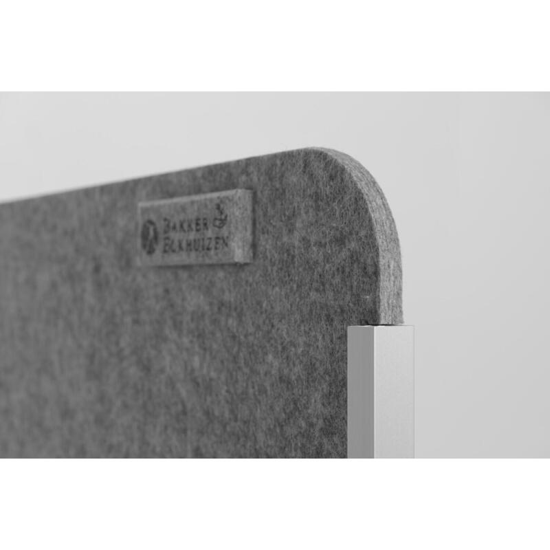 Bakkerelkhuizen Panel Lateral Redondo Sin Acrylglasscheibe_ Gris