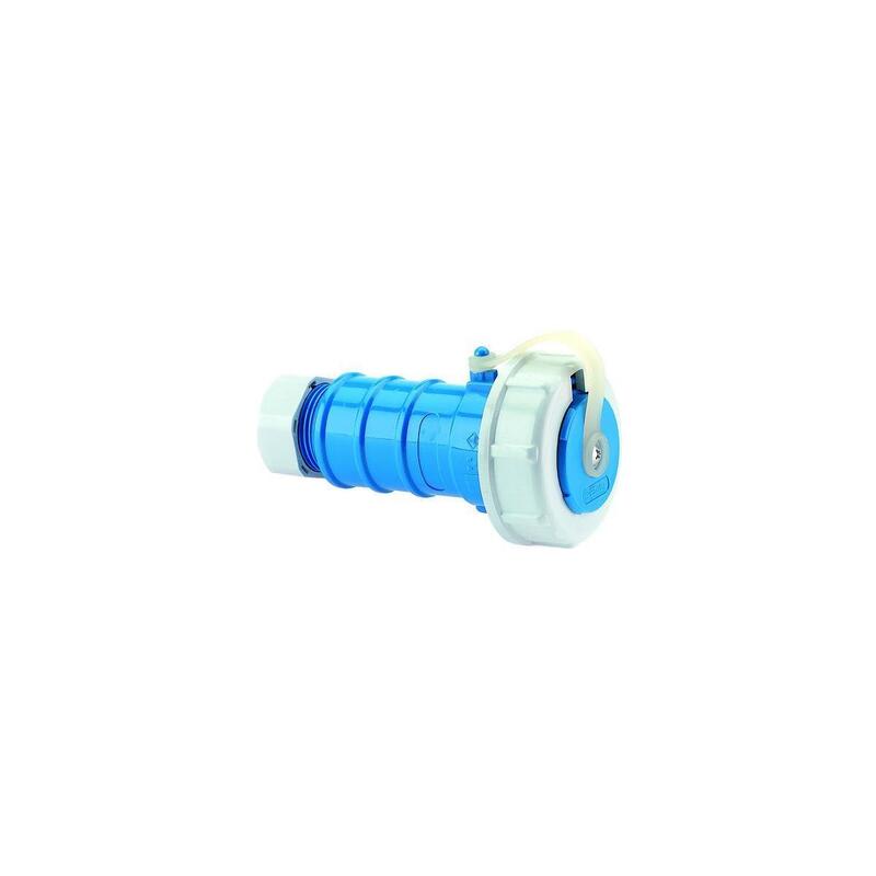 Bals Cee Schuko-Empalme 16a 250v 746 Azul Impresión Agua Hermético