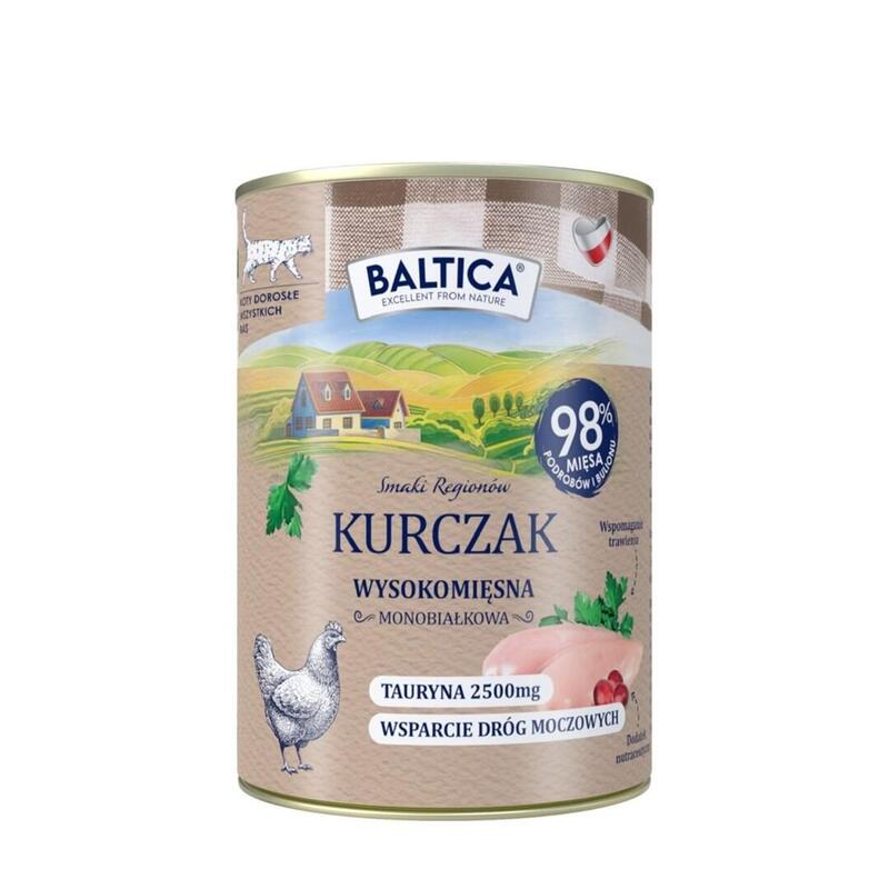 Baltica Flavors Of The Regions Chicken Mono - Comida Húmeda Para Gatos - 400g