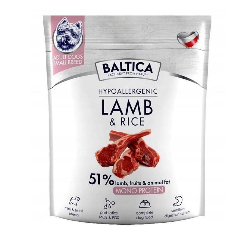 Baltica Nutraceutic Hypoallergenic Lamb & Rice Xs / S  1kg