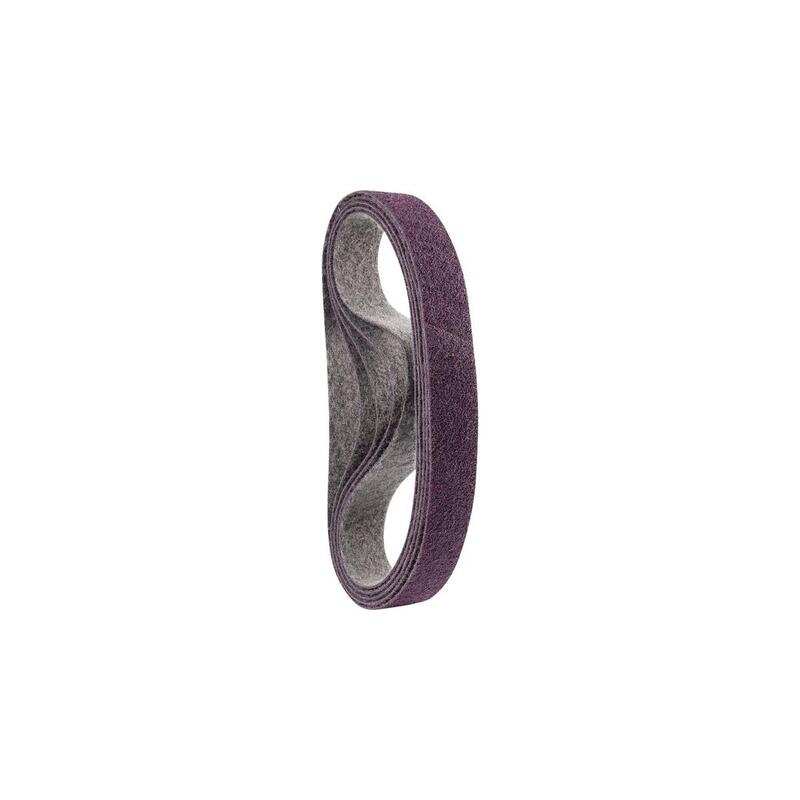 Banda De Lija Bosch Professional  Expert N470 Mediana, 40 Mm X 760 Mm, 10 Piezas, Para Lijadoras De Banda Para Tubos 2608901255