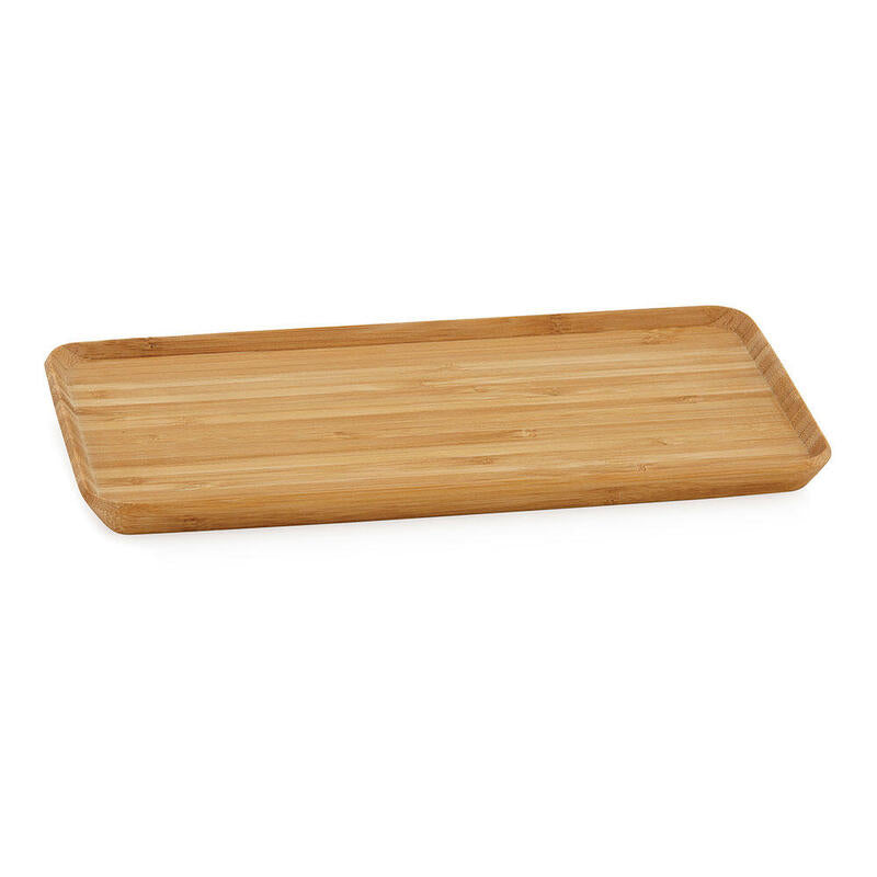 Bandeja De Madera De Bambú 27x15x1,5cm Ax70063 Andrea House