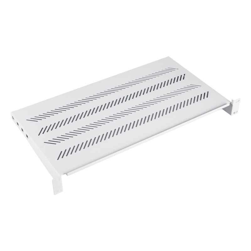 Bandeja Para Armario Rack 250mm 19" 483x250mm 1u Gris (Ral 7035)