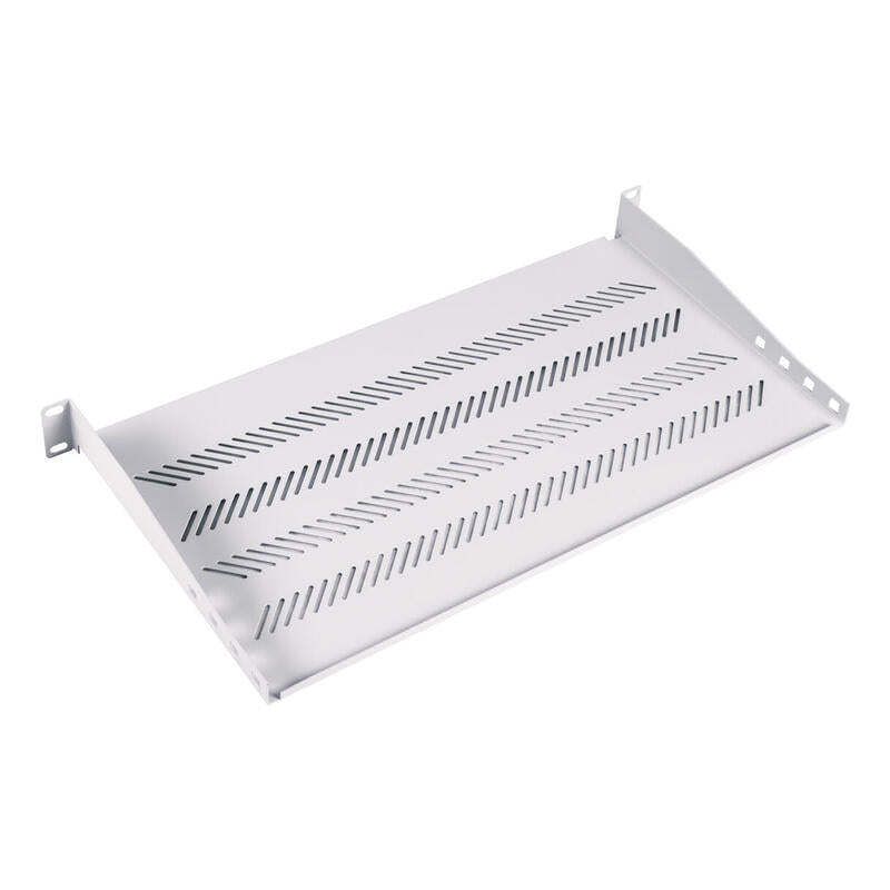 Bandeja Para Armario Rack 250mm 19" 483x250mm 1u Gris (Ral 7035)
