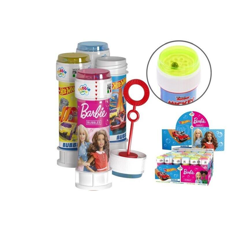 Banki Mydlane 60 Ml Display 36 Sztuk Mattel Barbie-Hot Wheels