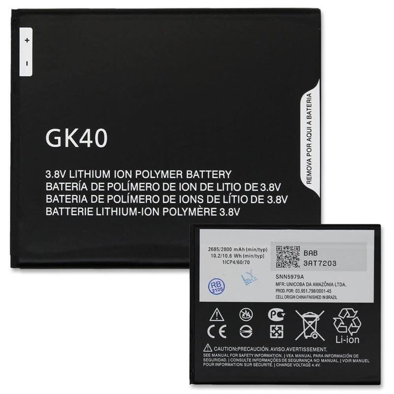 Baq For Motorola Moto G4 Play Moto G5  Replacement Internal Batería Pack Gk40  Baq Para Motorola Moto G4 Play / Moto G5 Rbsku4344