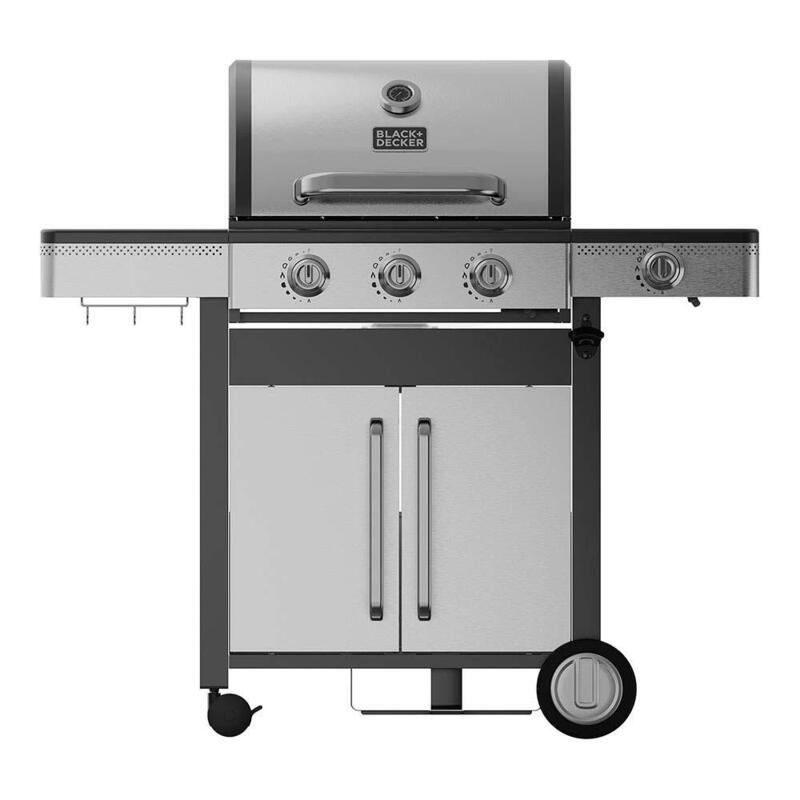 Barbacoa De Gas Bxog12950e Con 4 Quemadores; 126 X 58 X 118,5 Cm
