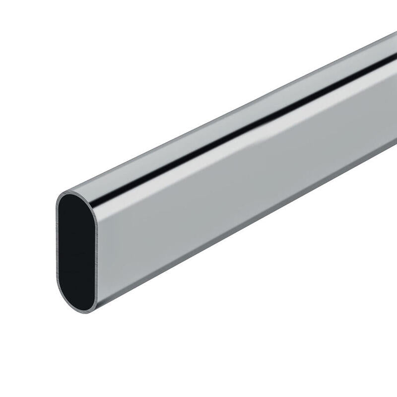 Barra Armario Ovalada Cromada 200cm Stor Planet