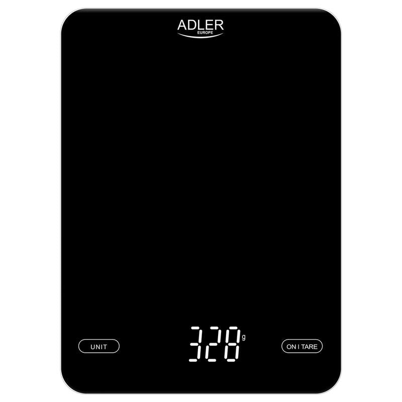 Báscula De Cocina Adler Ad 3177b, Negra