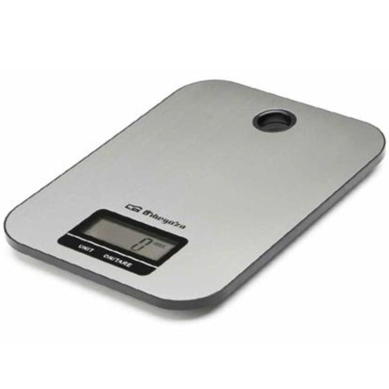 Báscula De Cocina Electrónica Orbegozo Pc 1019 Hasta 5kg Plata