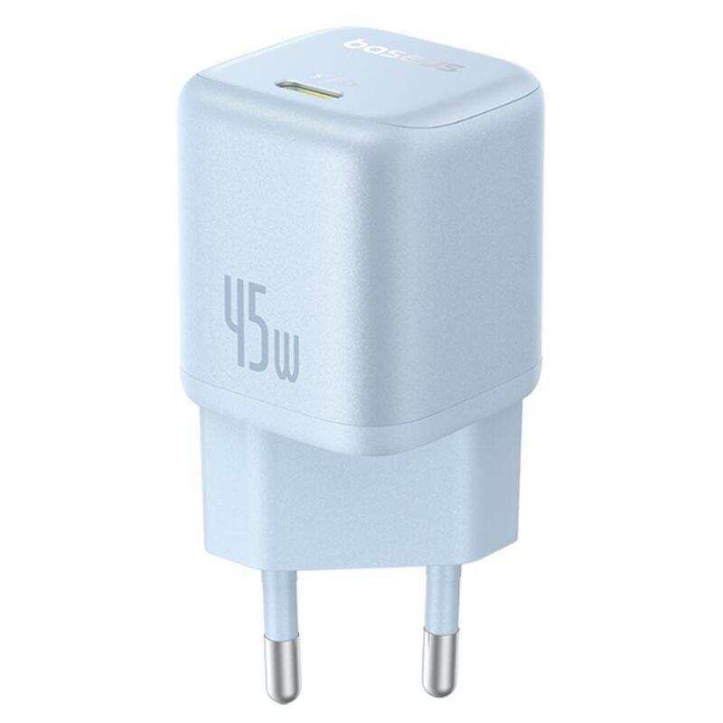 Baseus Picogo Gan Ladegerät 45w Eu Blau