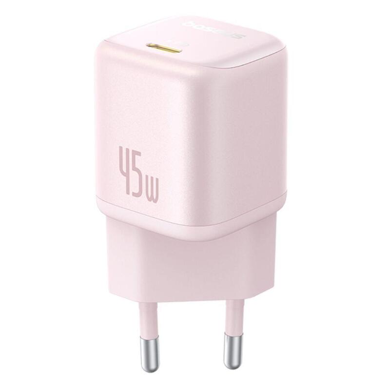 Baseus Picogo Gan Ladegerät 45w Eu Pink