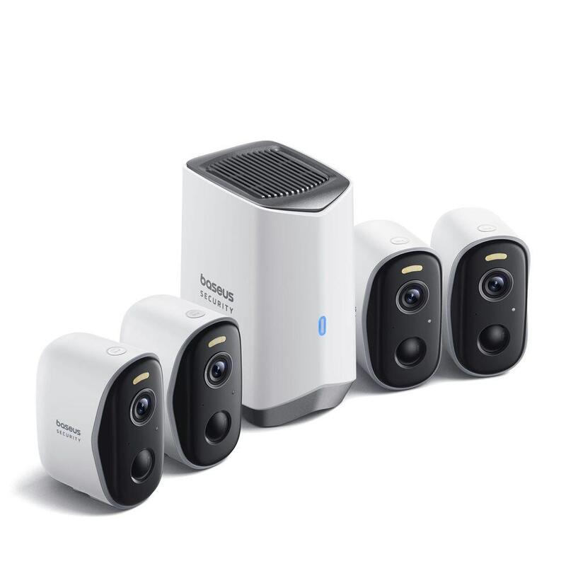 Baseus Security N1 Plus Outdoor Kamera 2k 4-Cam Kit