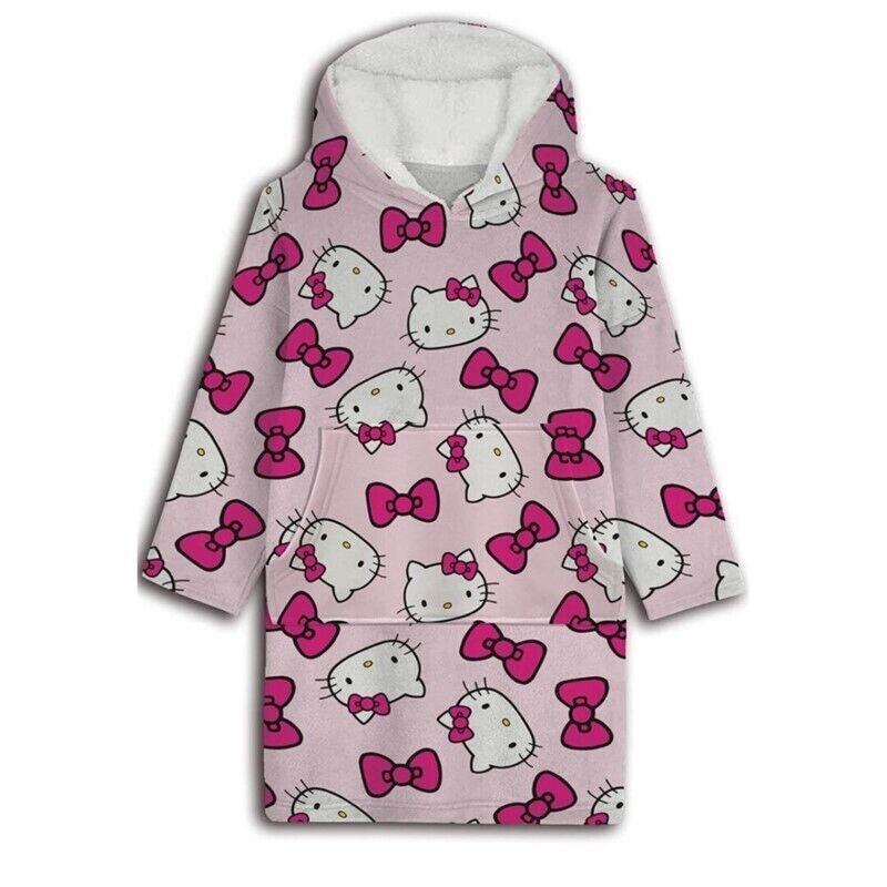 Bata Sudadera Oversize Hello Kitty Infantil