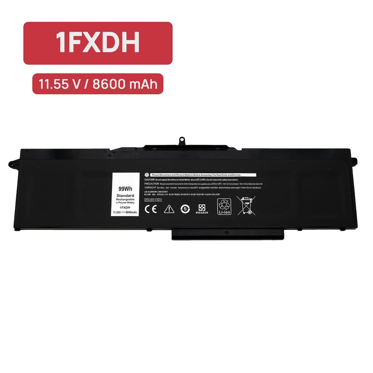 Batería Para Dell Latitude 5501 5511 Precision 3541 3551 1Fxdh