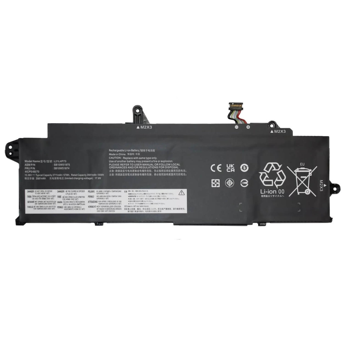 Batería Para Lenovo Thinkpad T14S Gen 3 4 5 L21M4P73
